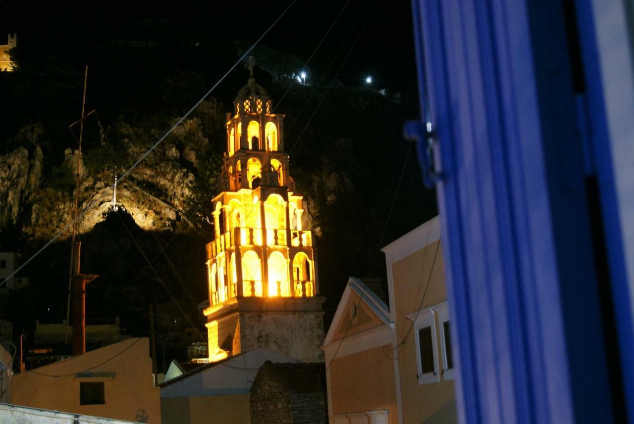 The Bougainvillea House Symi Exterior foto